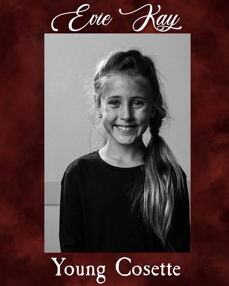 Evie Kay plays Young Cosette