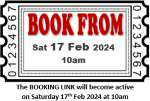 Subscribers can book from Saturday the seventeenth of February twenty twenty four at ten a m 