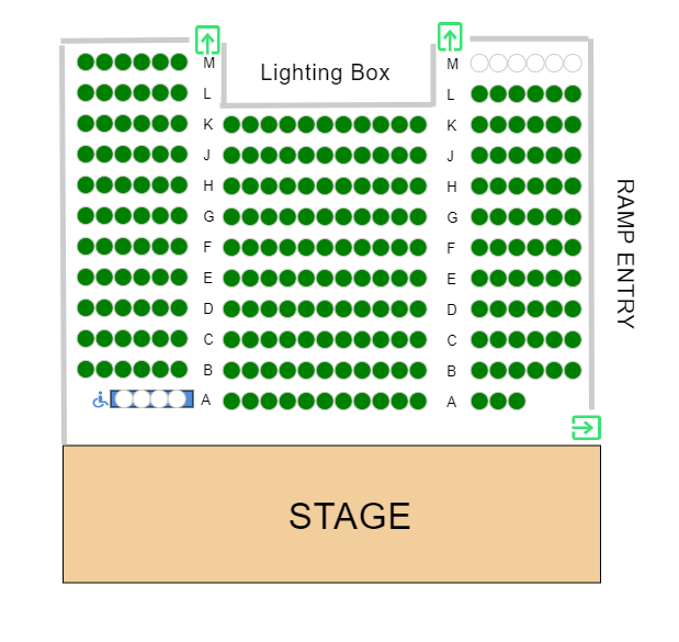 theatre seating plan