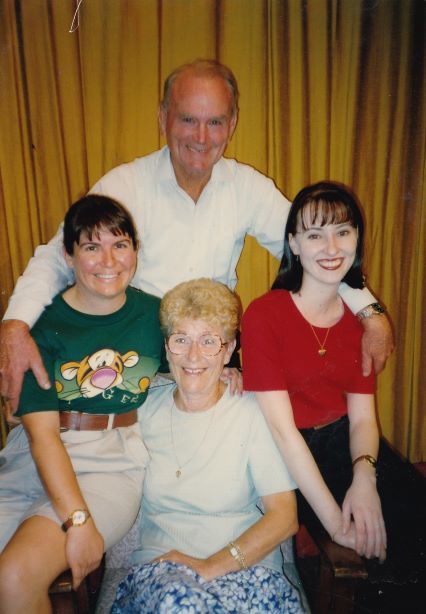 The Family cast photo Doug Melvin Tricia Garson Jean Knight and Amy Bent