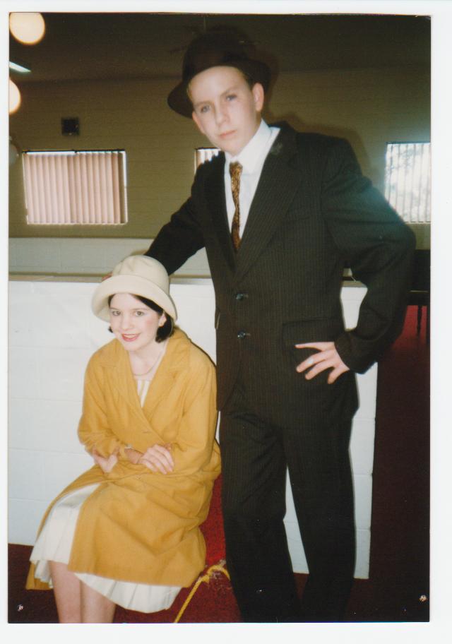 1999  Bugsy Malone – Susan Weir as Blousey Brown and Colin Thrupp as Bugsy