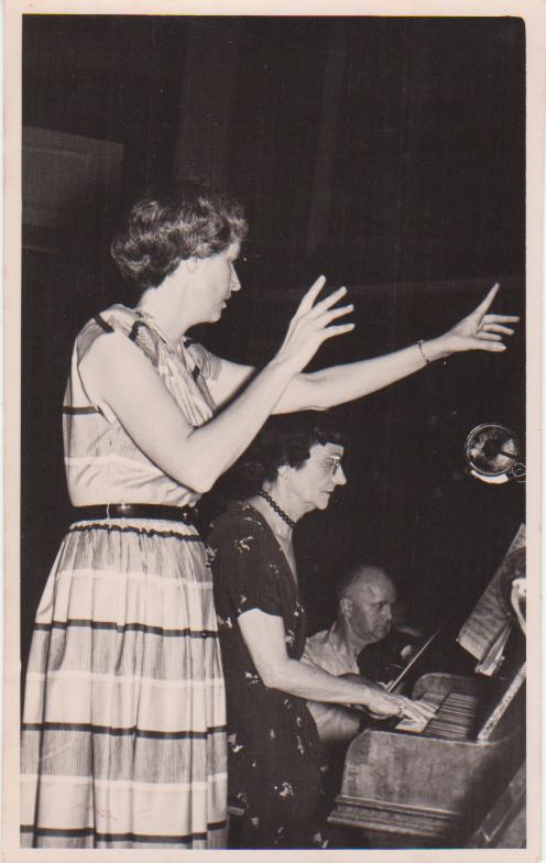 Mrs Essie Hefferan – Musical Director, Pianist - Dorothy Sampson & Violinist - Ben Buckingham
